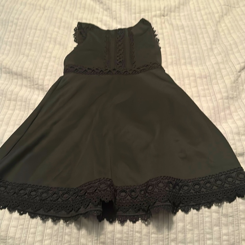 Girls tank top black dress